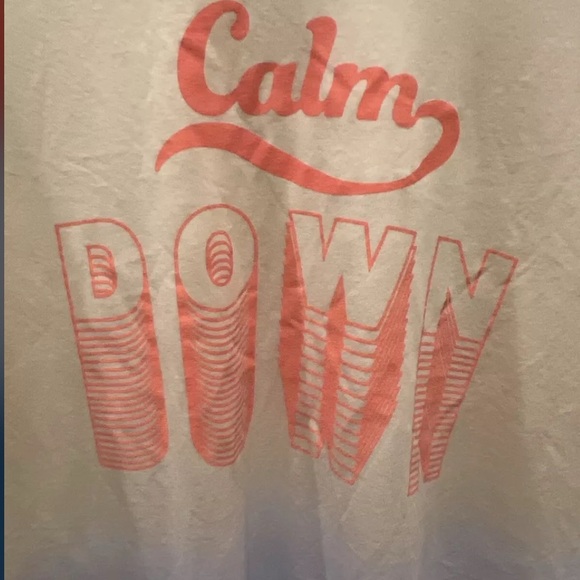 OFFICIAL Taylor Swift Rare Limited Edition Calm Down t-shirt unisex 
Size XXXL - Picture 3 of 5